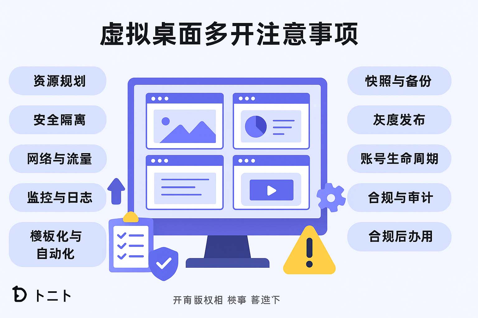 虚拟桌面多开注意事项