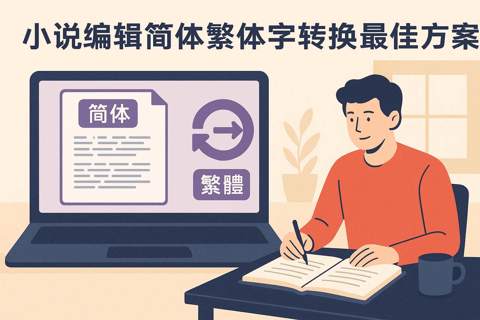 小说编辑简体繁体字转换最佳方案