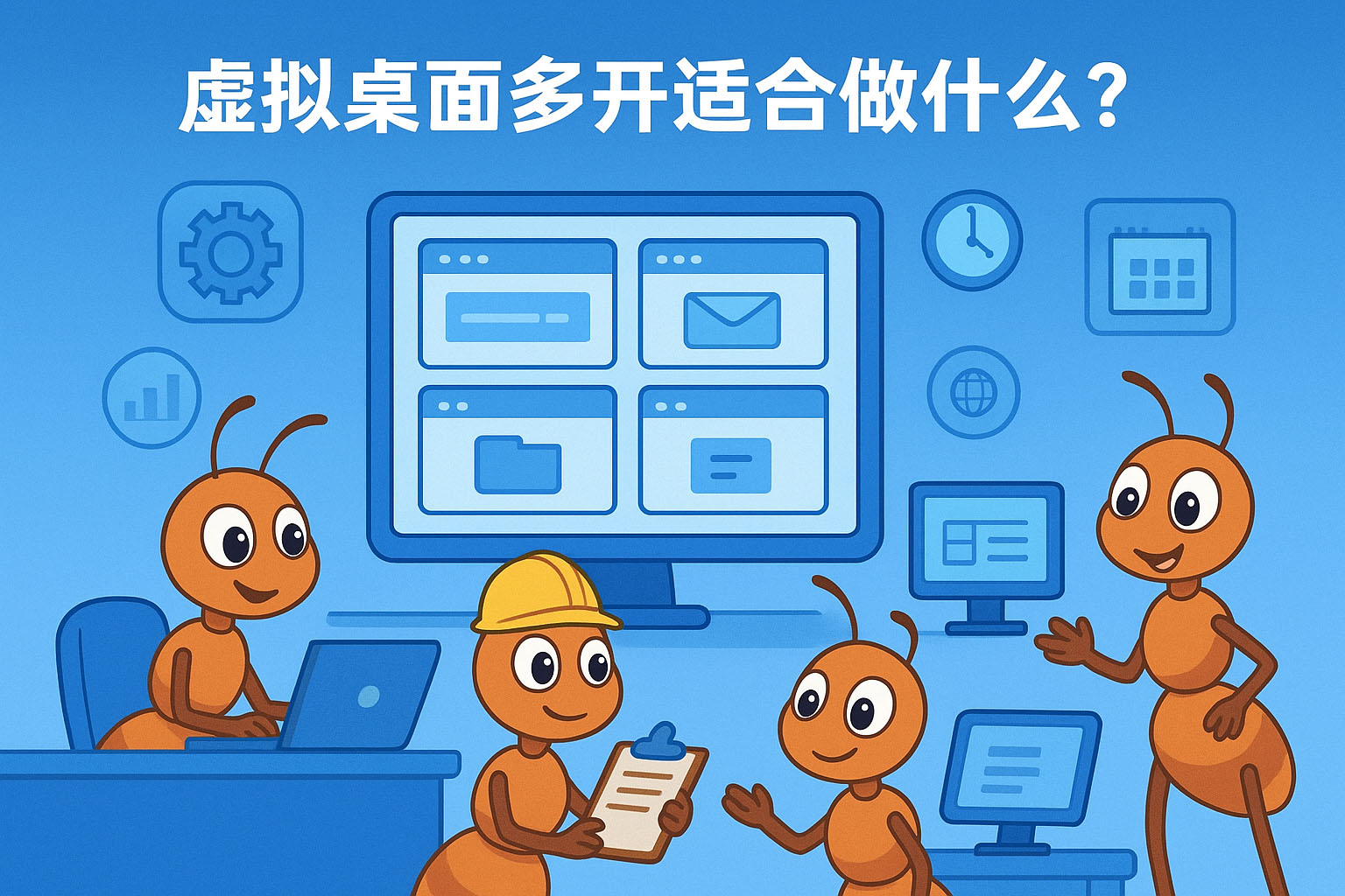 虚拟桌面多开适合做什么?