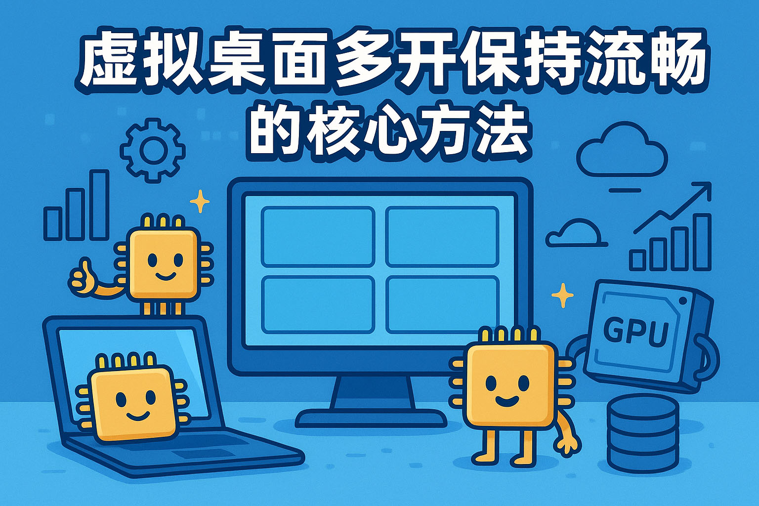 虚拟桌面多开保持流畅的核心方法