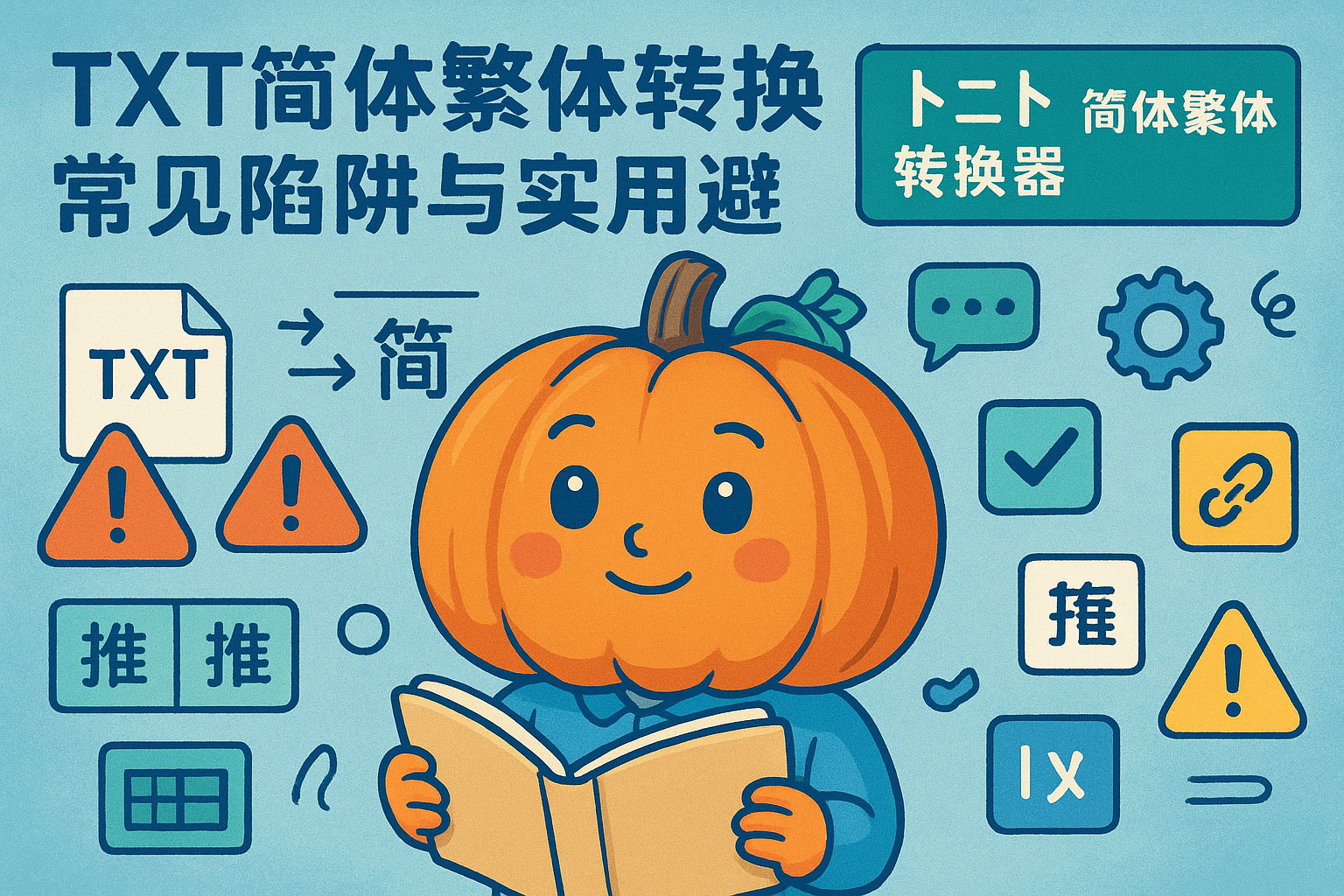 TXT简体繁体转换常见陷阱与实用避坑技巧
