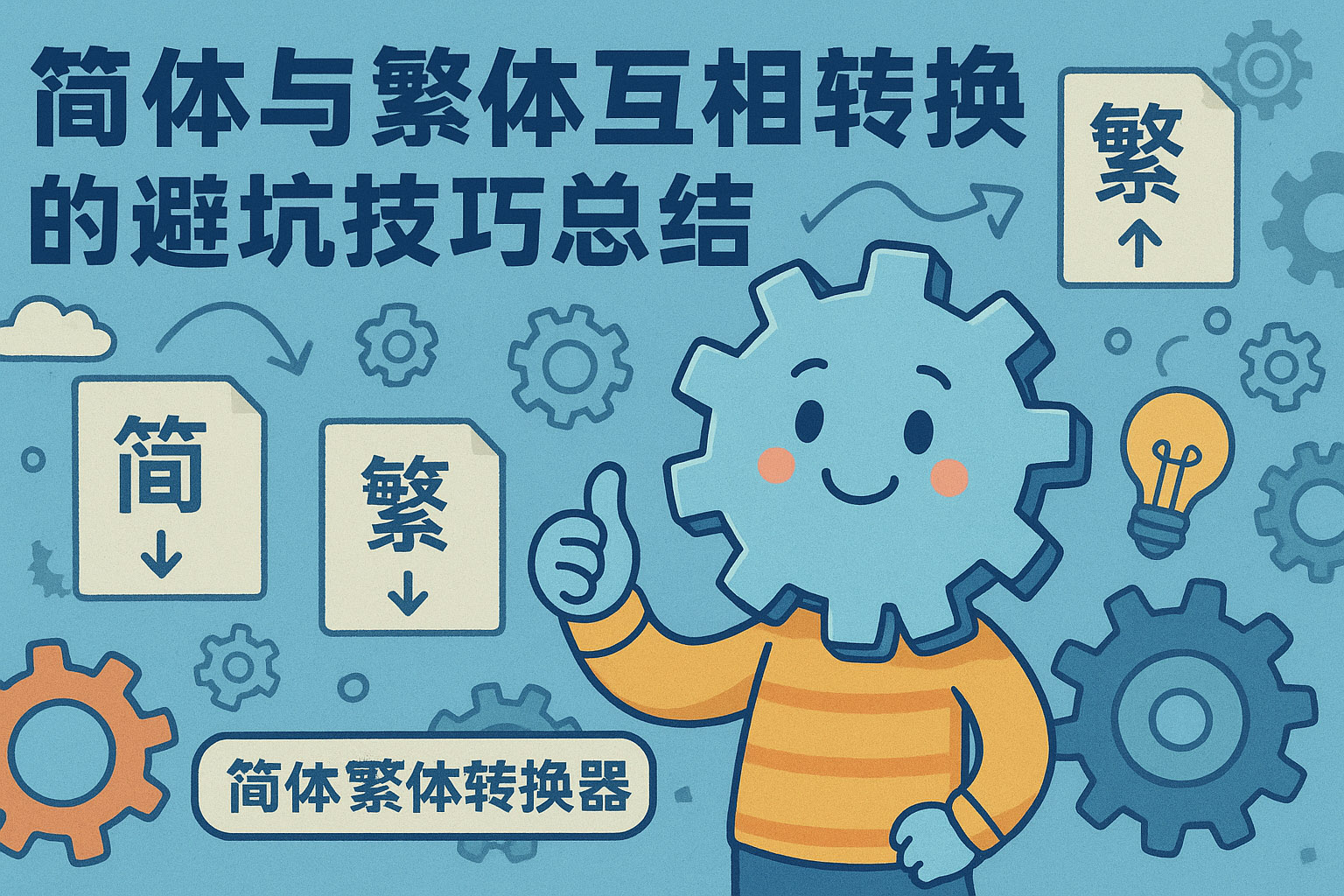 简体与繁体互相转换的避坑技巧总结