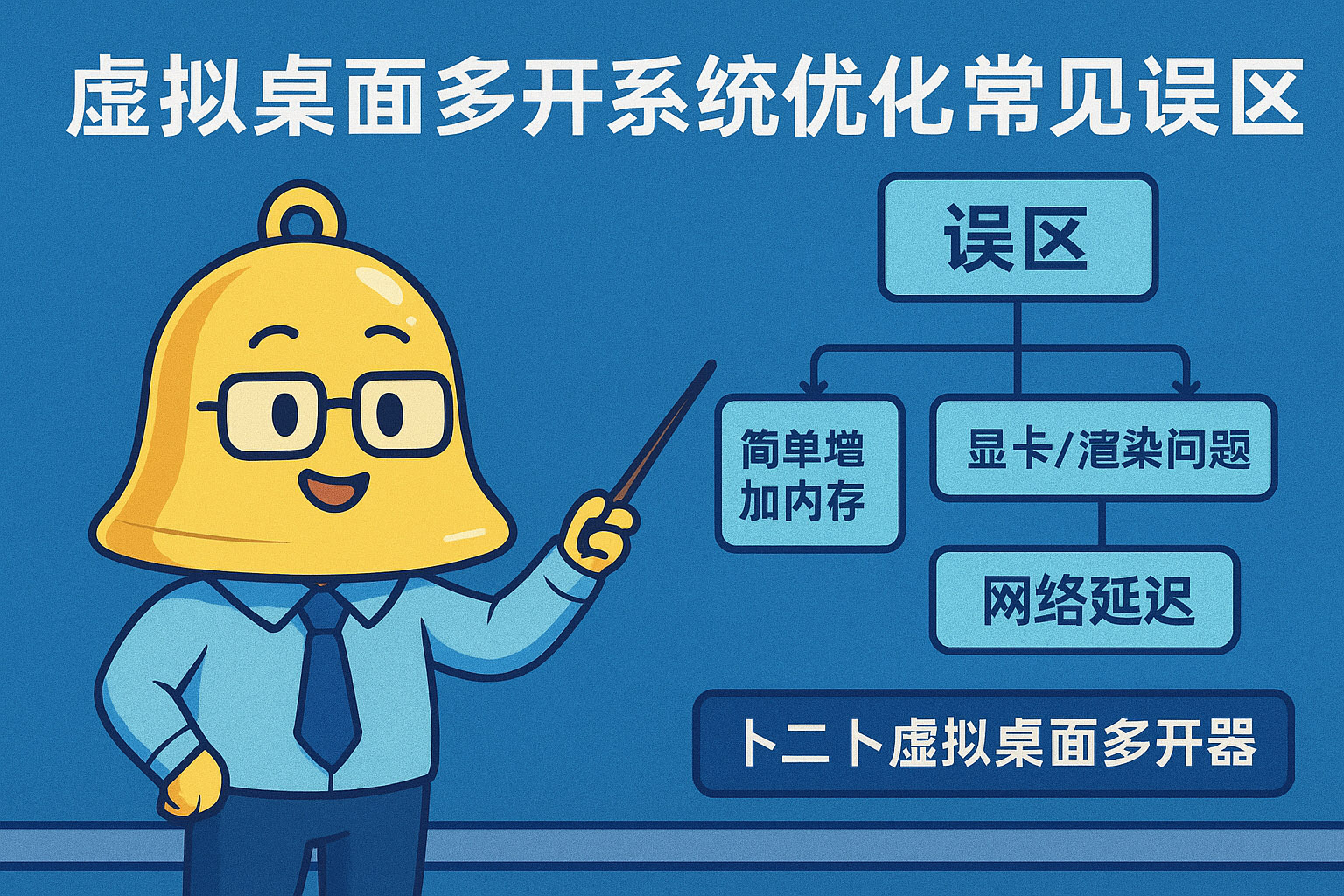 虚拟桌面多开系统优化常见误区