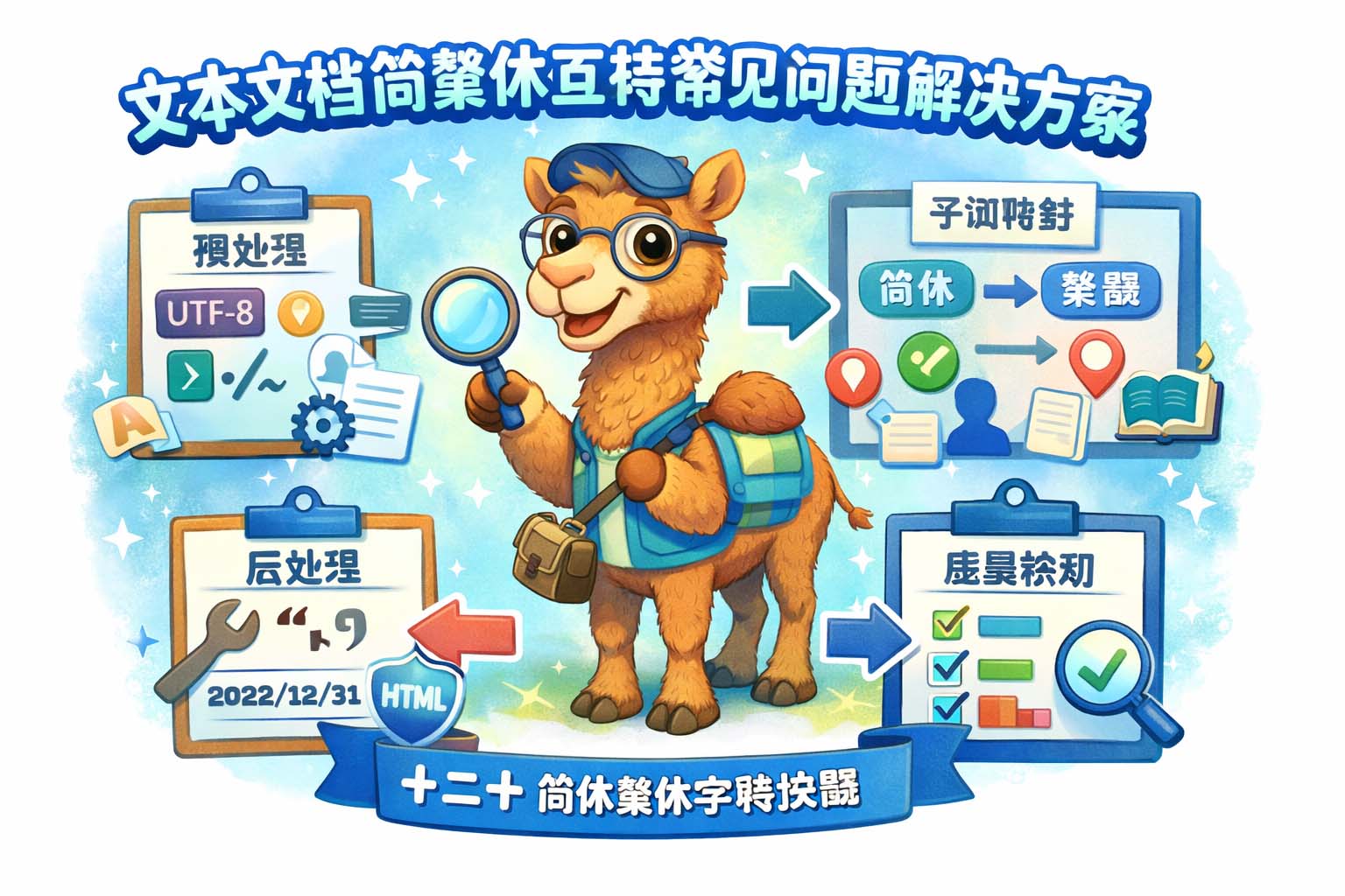 文本文档简繁体互转常见问题解决方案