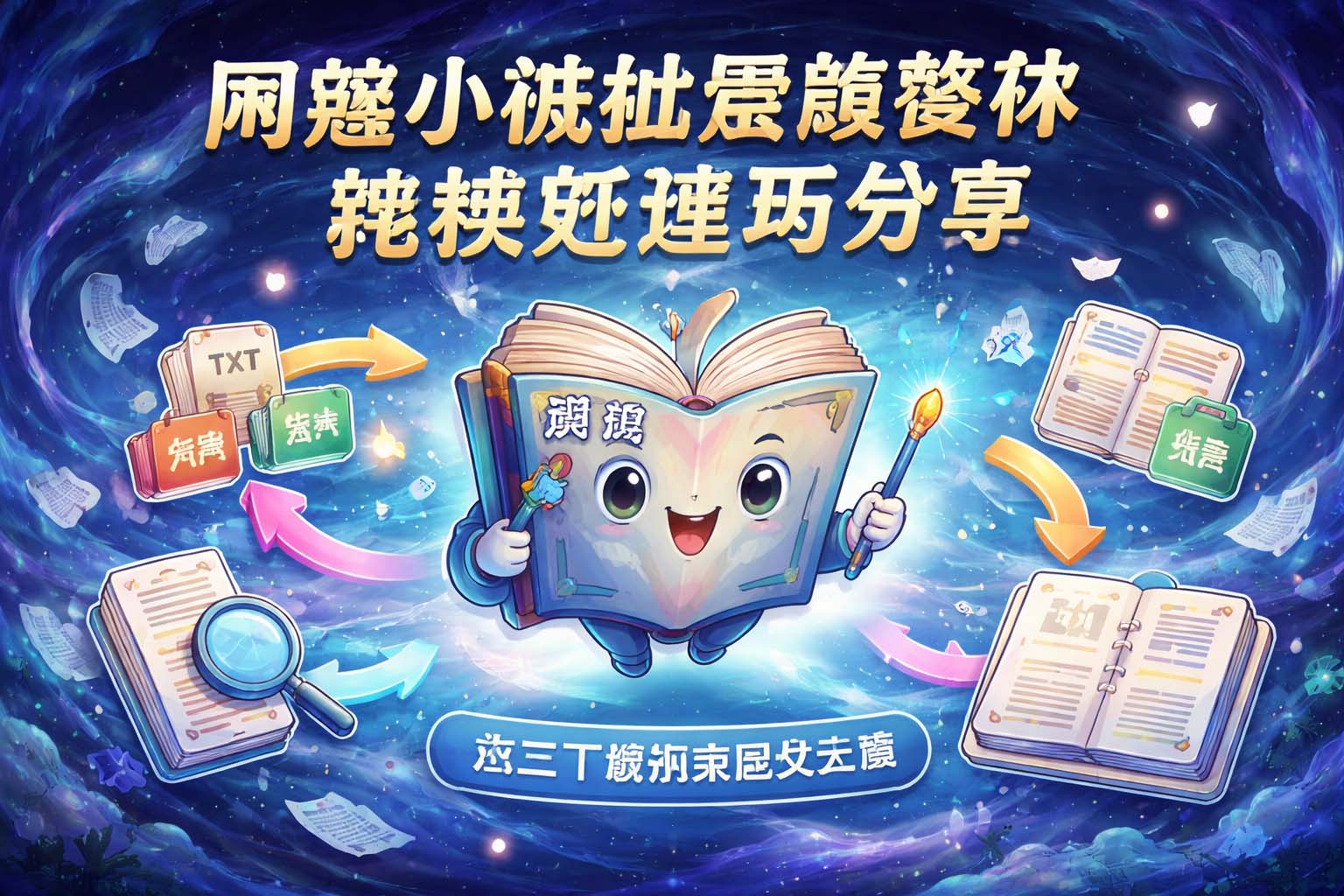 网络小说批量简繁体转换处理技巧分享