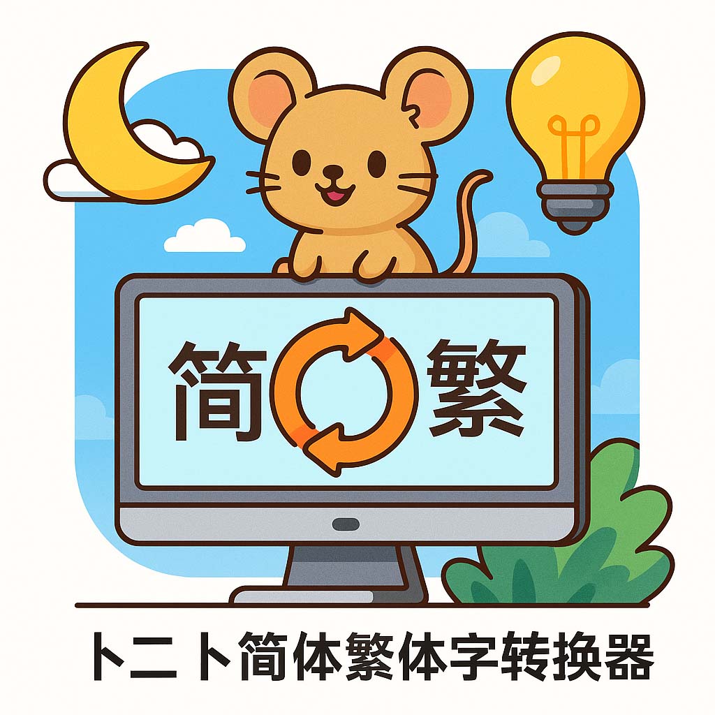 卜二卜简体繁体字转换器